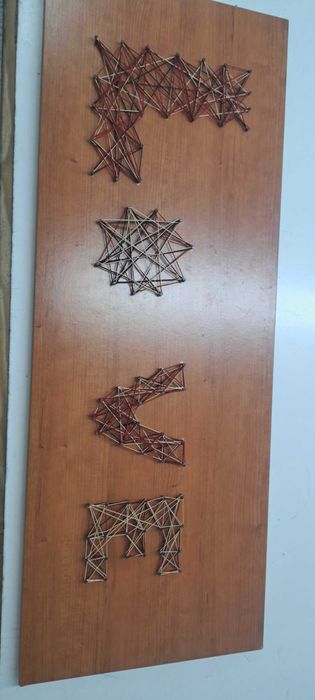 Placa artesanaro "Love"