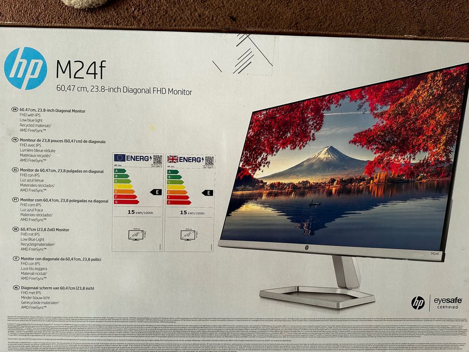 Tytuł:
Monitor HP M24f 23,8” FHD IPS, Low Blue Light,AMD FreeSync.