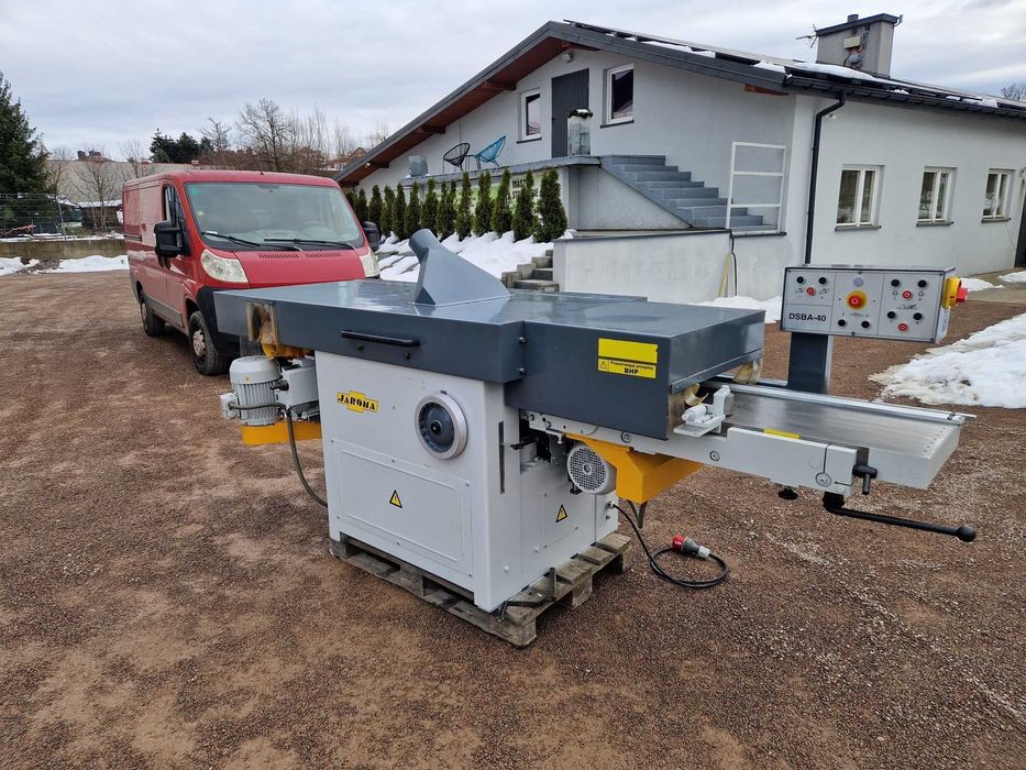 Strugarka Czterostronna JAROMA 410 mm, Heblarka, grubościówka.