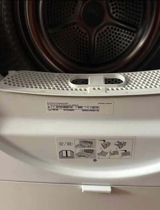 Як нова! Преміальна Сушильна машина BOSCH WTX87M90, 8 серія