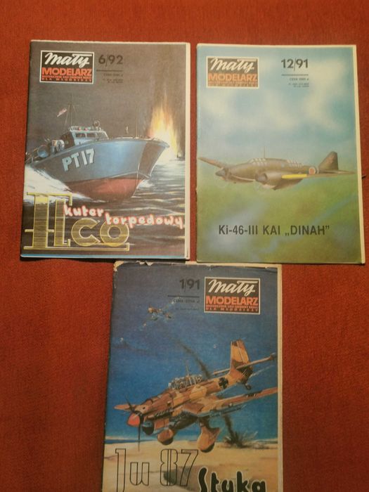 Modele kartonowe reszta z kolekcji