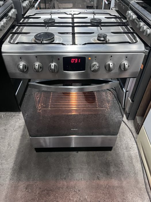 Kuchenka Amica 60cm gazowo elektryczna |12msc |Dobry stan |Dowóz
