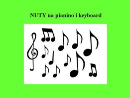 Nuty Na Pianino I Keyboard Gdynia Witomino Radiostacja Olx Pl