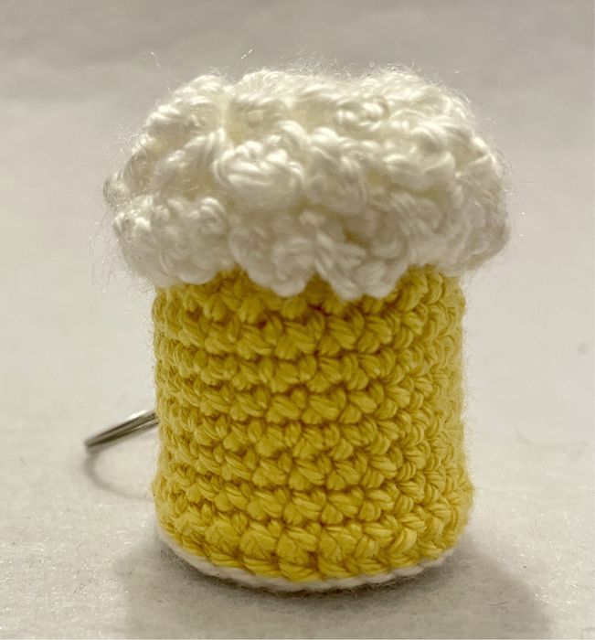 Porta chaves em crochet