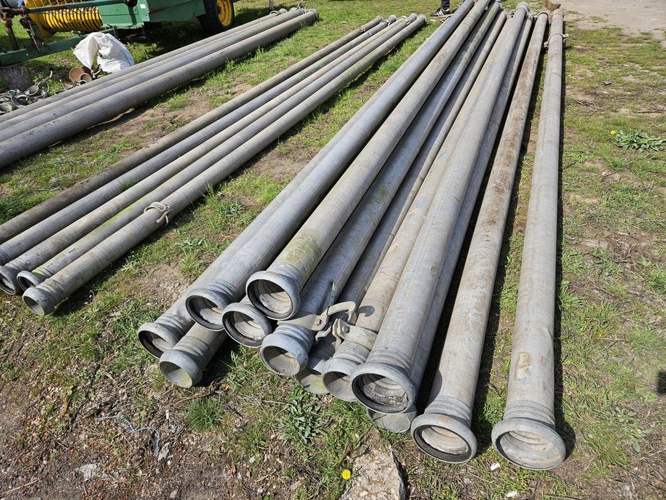 Труба АЛЮМІНІЙ, 120 та 100 мм, для ОПАЛЕННЯ теплиць, ПОЛИВУ, 6 - 12 м