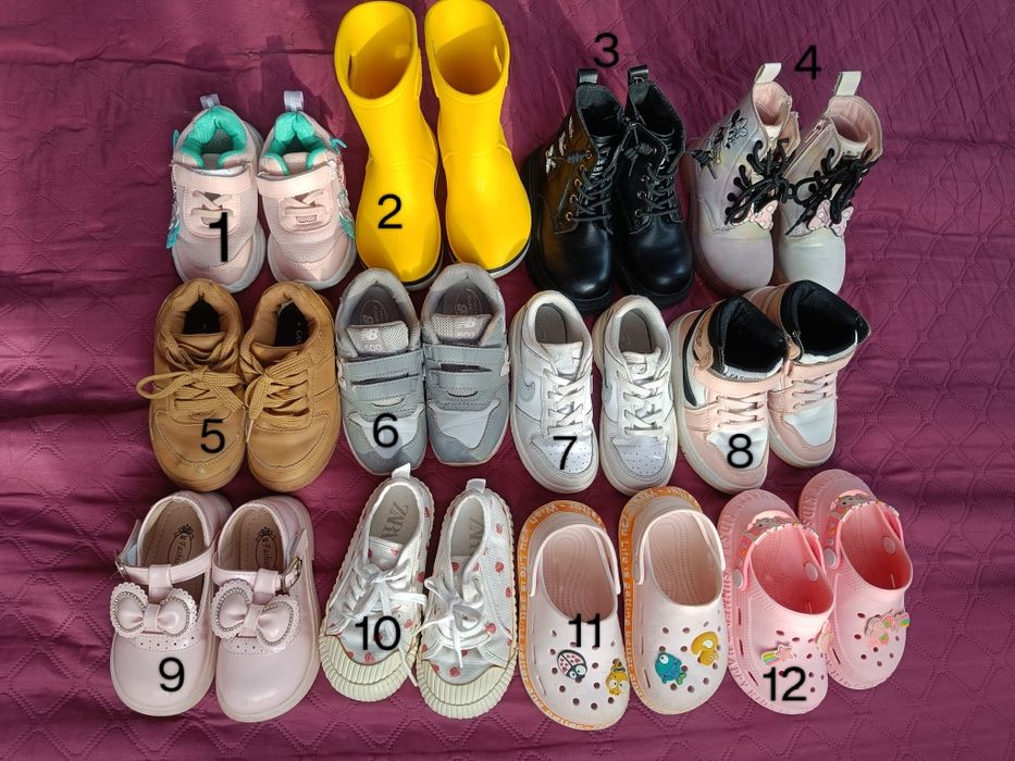 Взуття для дівчинки