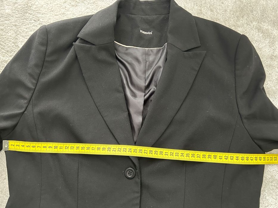 żakiet marynarka roz. 42 czarny KappAhl