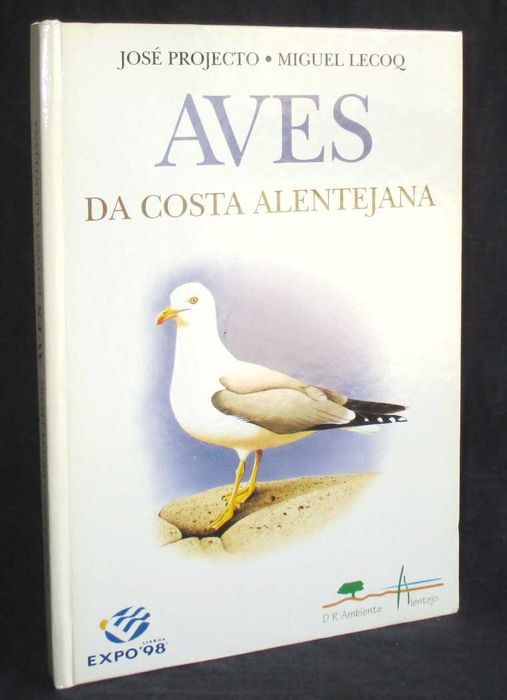 Livro Aves da Costa Alentejana José Projecto Miguel Lecoq