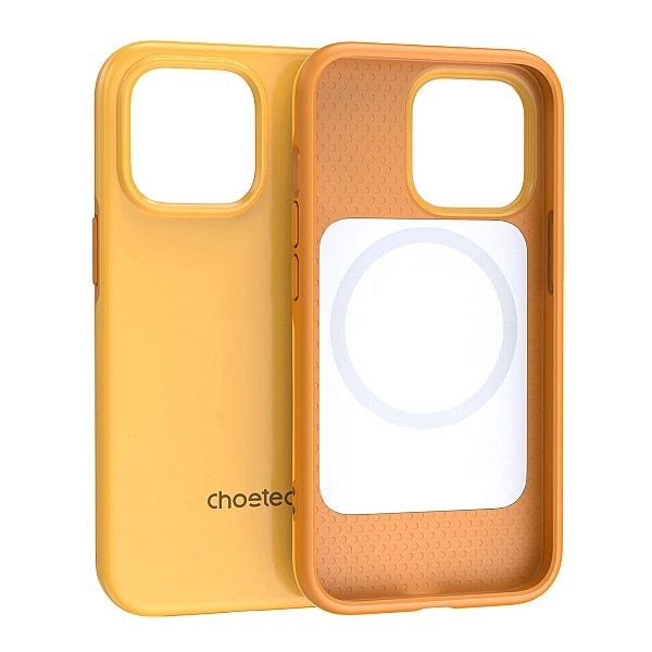 Choetech MFM Anti-drop etui pokrowiec iPhone 13 Pro Max pomarańczowy (