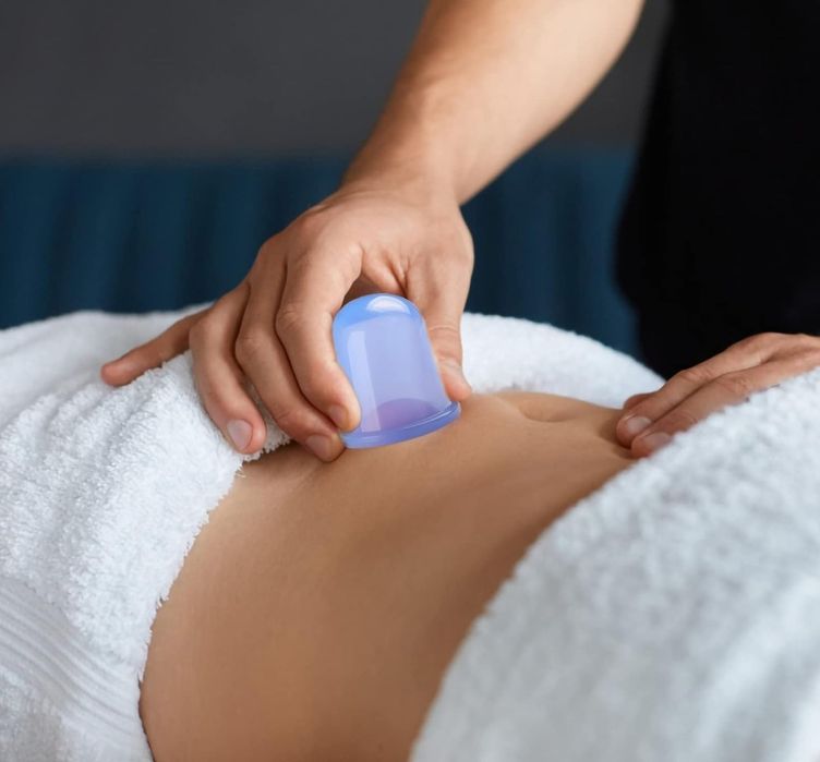 Funxim Silikonowe bańki do masażu antycellulitu