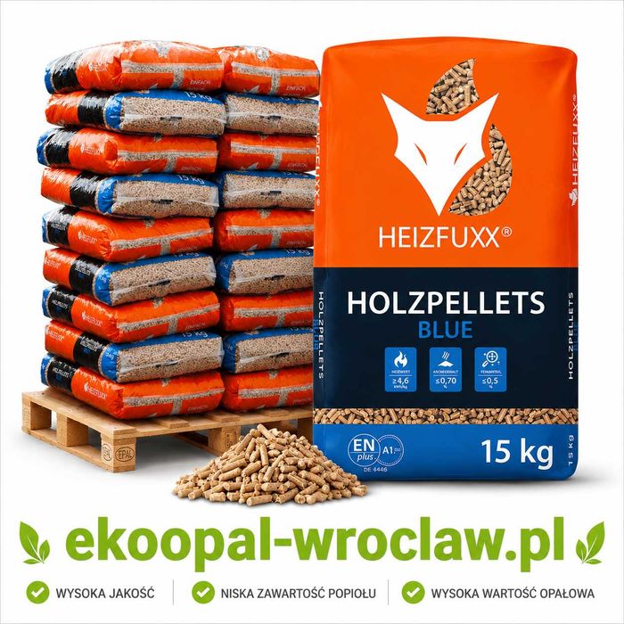 Pellet A1 Certyfikowany Jasny Blue Holz