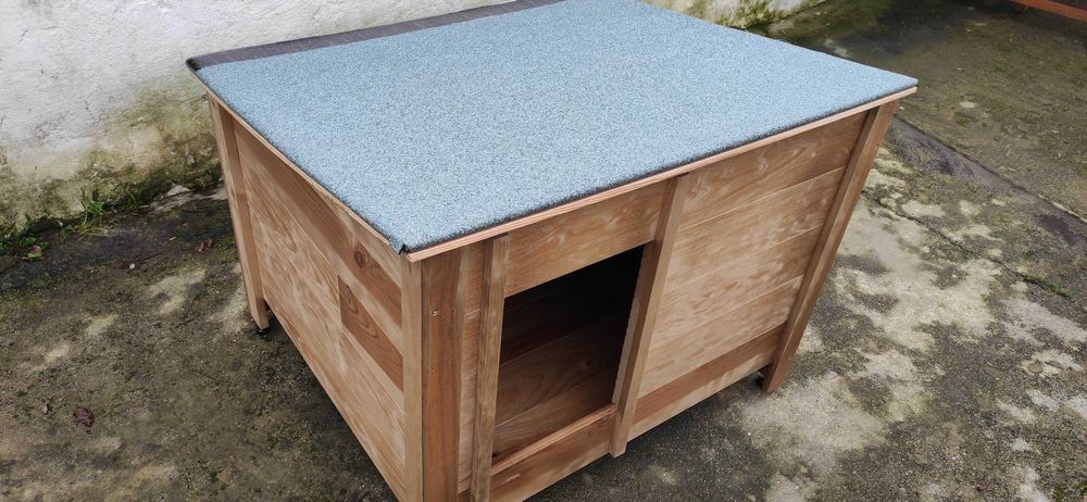 Casota cão madeira grande