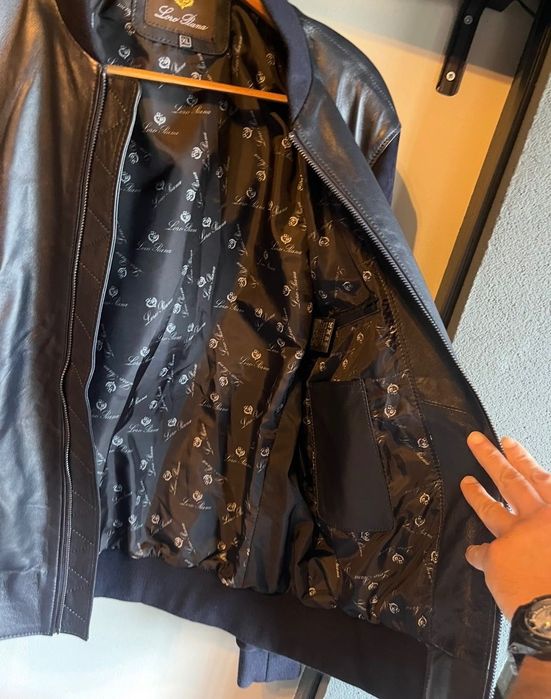 Кожаная Куртка Loro Piana мужская