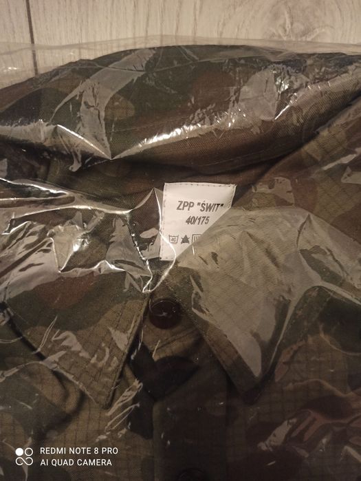 Koszula khaki wojskowa