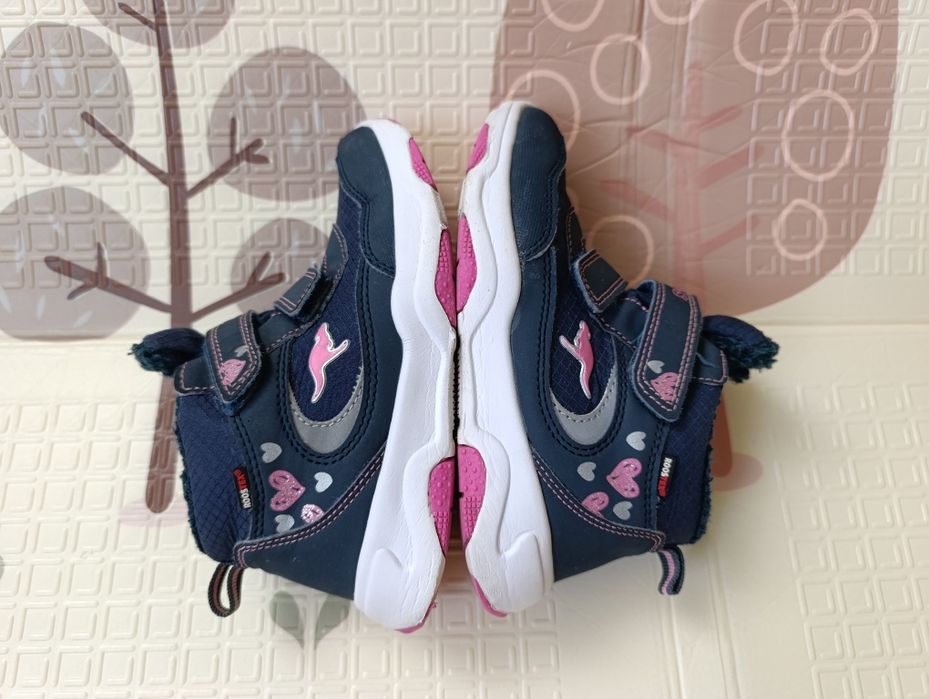 Черевички KangaRoos на дівчинку 19см, 29р. Мембрана, єврозима. хайтопи