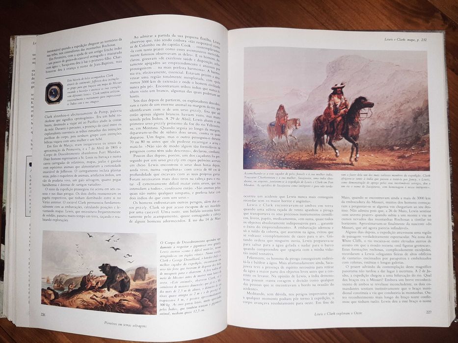 Livro "Os Grandes Exploradores de Todos os Tempos"