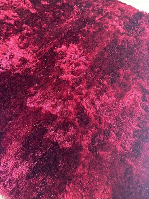 Carpete como nova medida 1.40x2,00 cor bordeaux