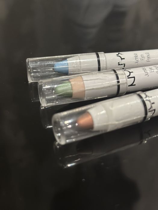NYX jumbo eye pencil каял тени карандаш для глаз Цена за 3шт