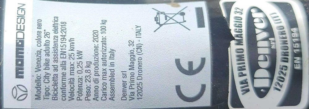 Rower elektryczny Czytaj dobrze opis .
