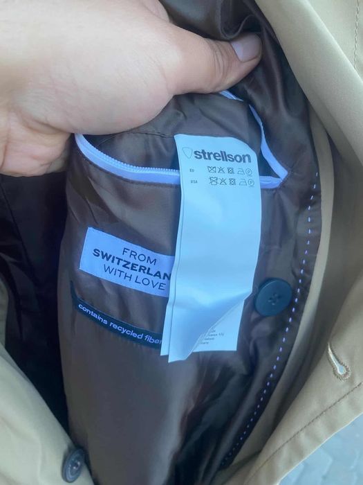 Strellson trench coat double