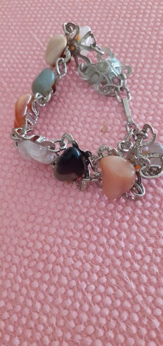 Pulseira com pedras semi preciosas