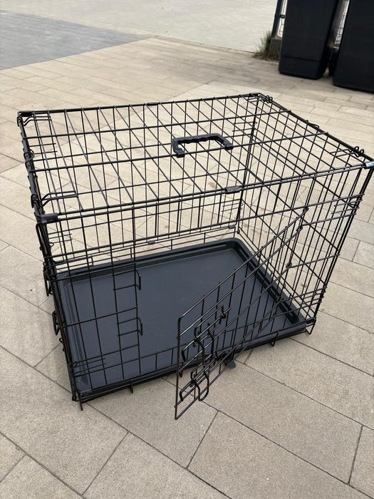 Klatka kennelowa metalowa 63x44x50