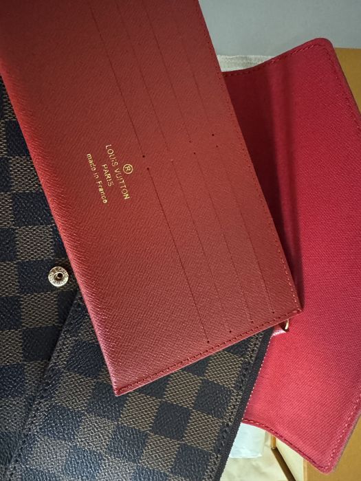 Torebka louis vuitton felicie pochette damier ebene