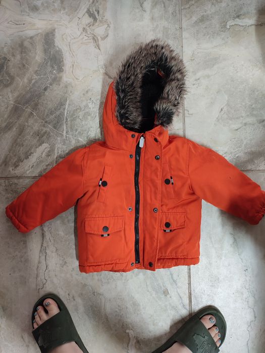 Дитяча зимова парка куртка на хлопчика