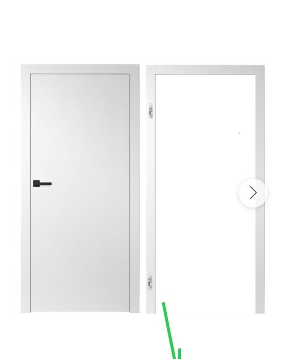 Skrzydła Drzwi Voster 90 bezprzylgowych i rewersyjne  PEŁNE
