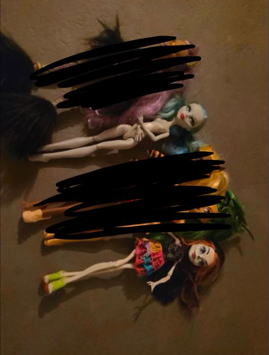 куклы монстер хай, гулия, скелита