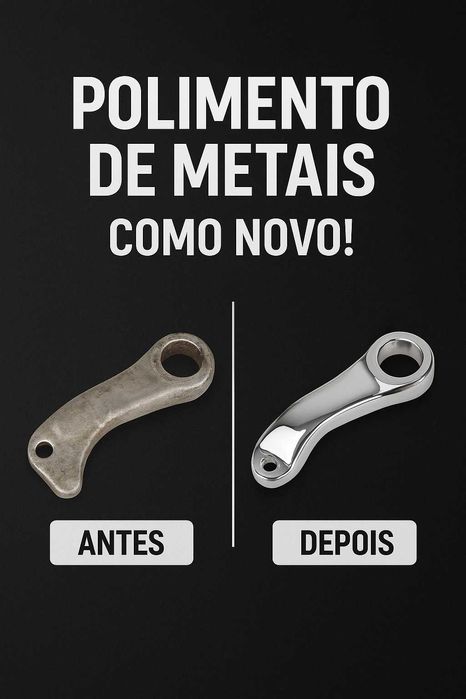 Polimento Profissional de Alumínio, Inox, Latão e Outros Metais