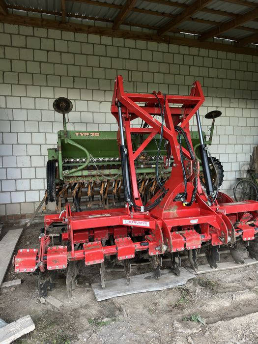 Zestaw siewny Talerzowka + Amazone D7 3m