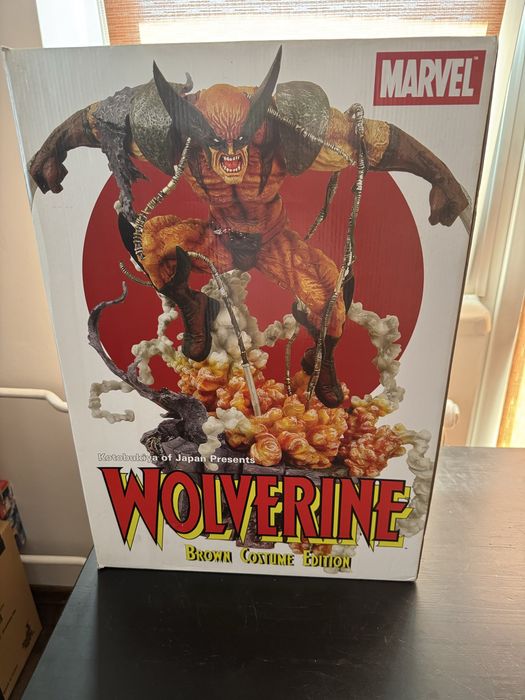 Statua Marvel Kotobukiya 1/6 Wolverine Brown Costume Edition