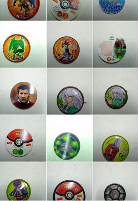 Diversos tazos, perfumes, brinquedos - Vintage