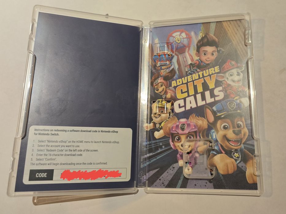 Nintendo Switch Gra Patrol Miasto Przygód Wzywa - Klucz aktywacyjny w
