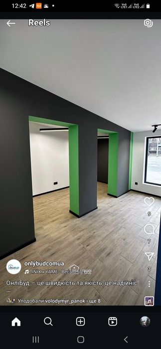 Малярні роботи фарбування шпаклівка гіпсокартон