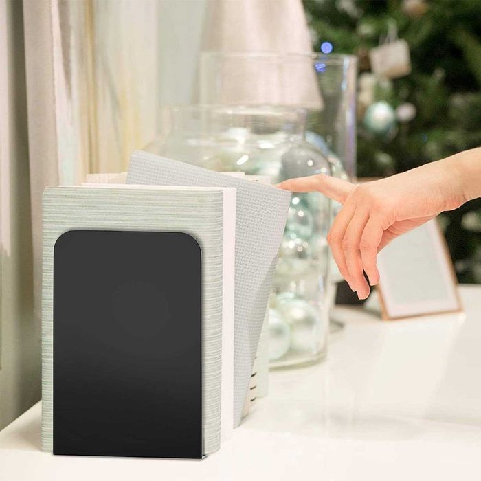 6 suportes de livros trava-livros estante ou mesa [várias cores]  NOVO