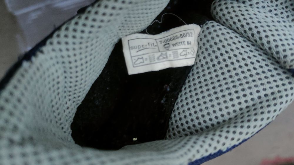 Термо ботинки superfit р.32 20,2 см стелька