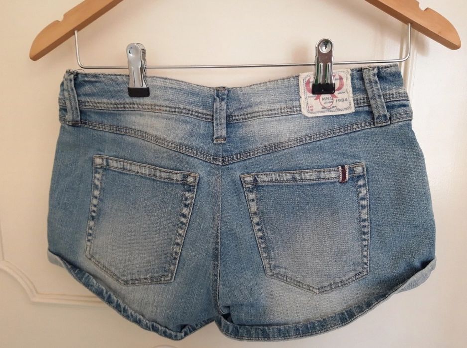 Calções de ganga Mango