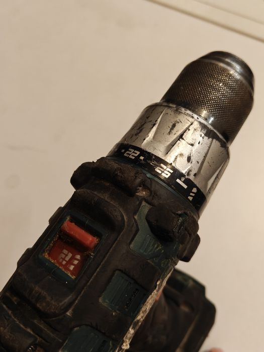 Uszkodzona wiertarkowkrętarka parkside PABS 20-Li E6