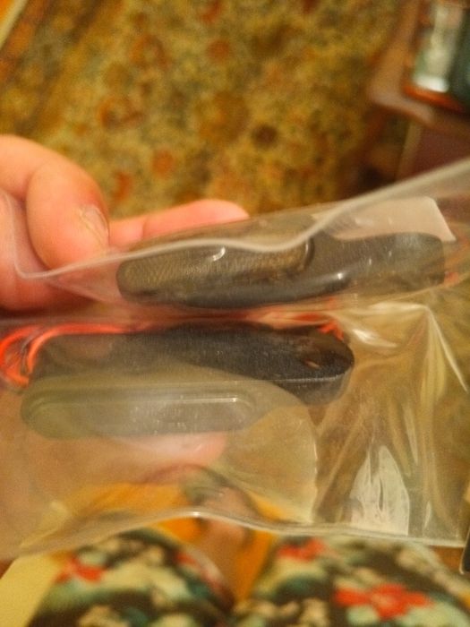 Luzes led piscas mota