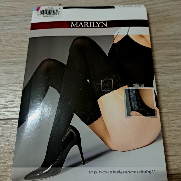 Pończochy kryjące rozm.1/2 , s /m Marilyn  Nero 100