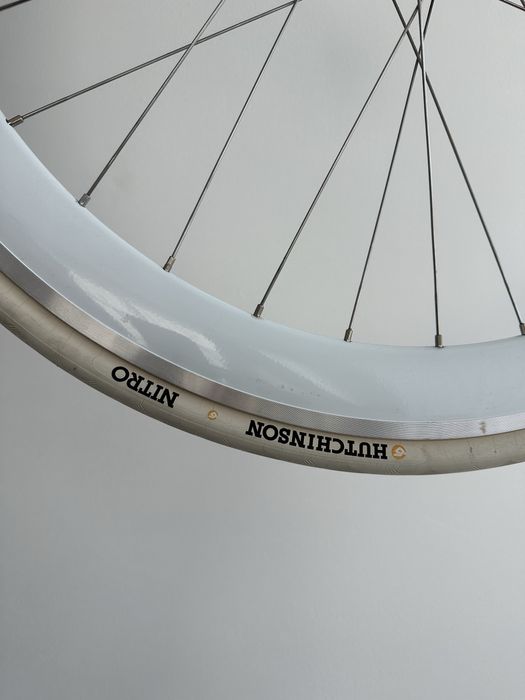 Bicicleta restaurada para decoração