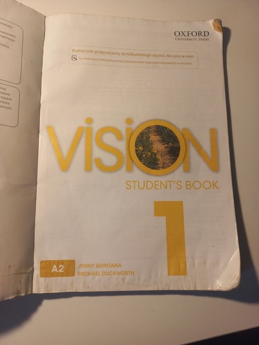 Podręcznik j angielski vision 1