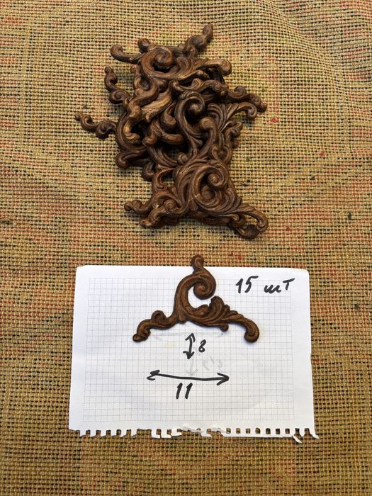 Продам резные изделия из дерева накладки для мебели