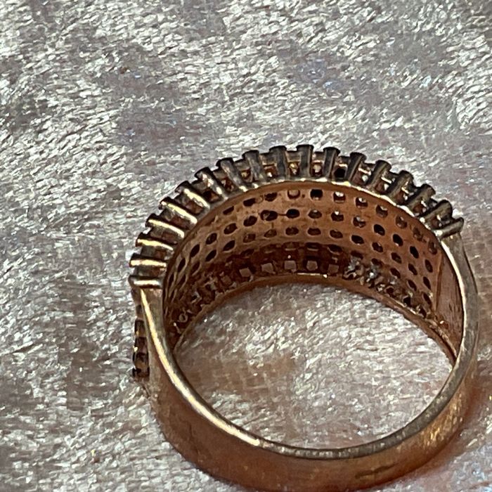 Anel prata 925 medi de 17,5 m