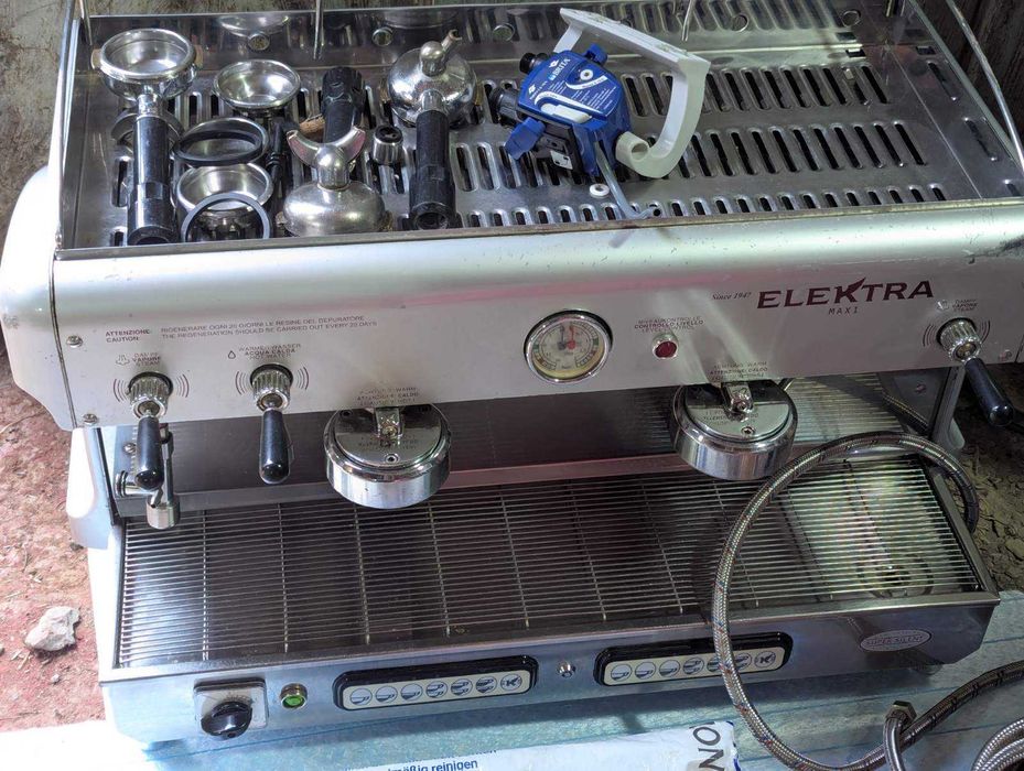 Elektra maxi Професійна кавоварка Італійська Кавомашина + фільтр води