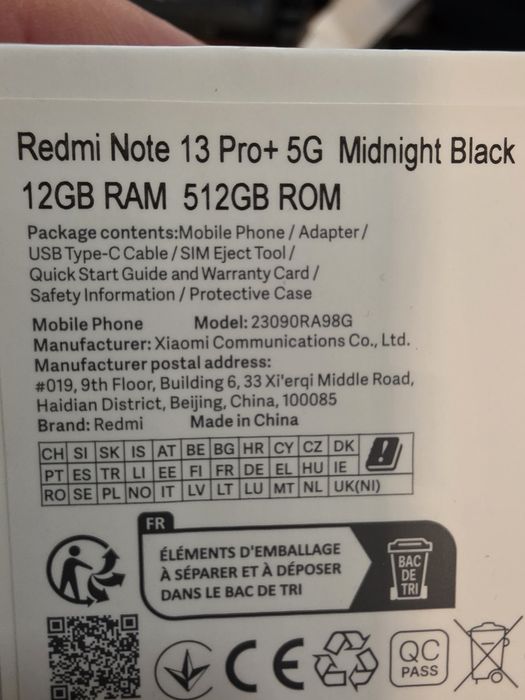 Redmi Note 13 Pro Plus 5G 512 Gb