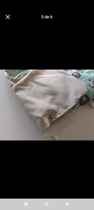 Cadeira da papa com capa personalizada