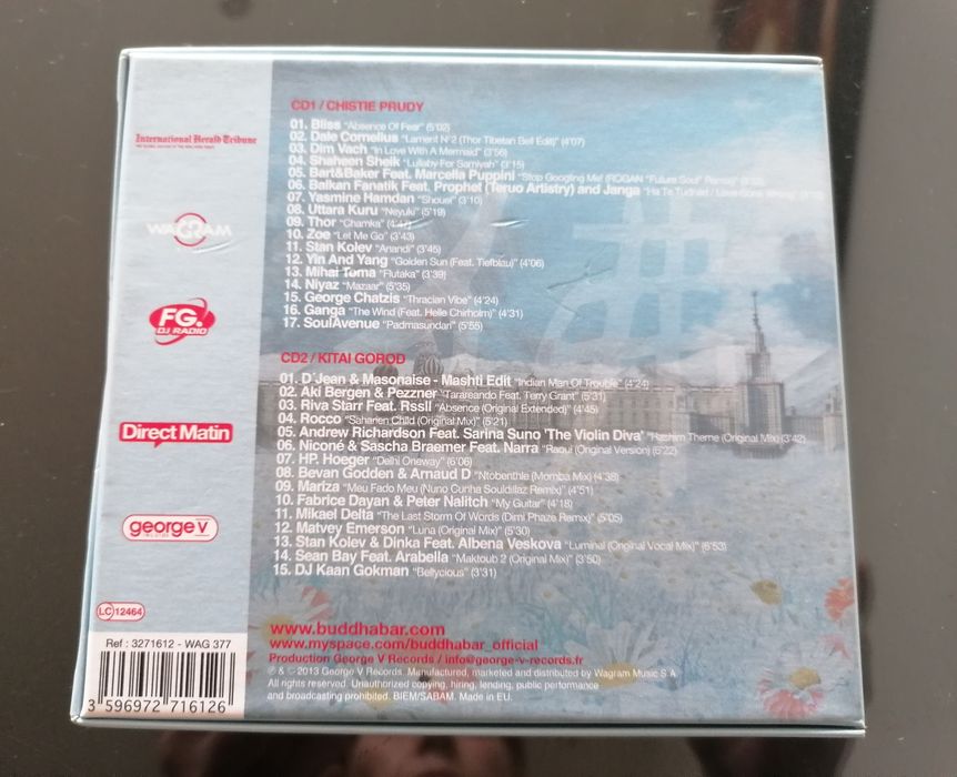 Cd duplo Buddha bar XV by DJ Ravin
